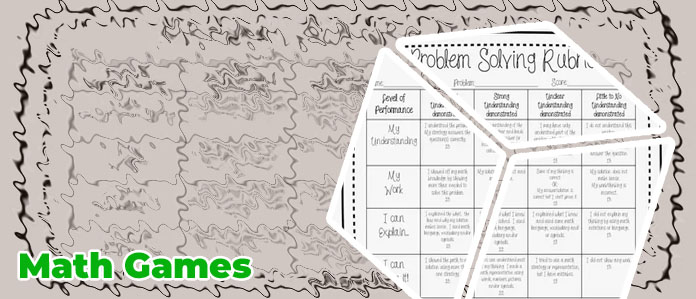 Math problem games